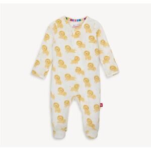 Magnetic Me Baby Pride and Joy Magnetic Modal Footie Romper Size 6-9 M